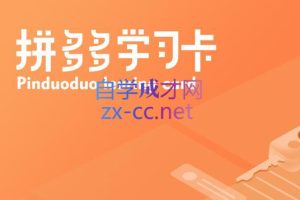 西瓜商学院·拼多多VIP学习卡，价值2980元