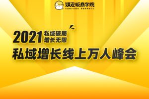 2021私域增长万人峰会(4小时课程)