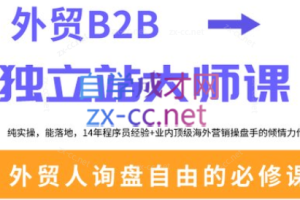 二叔·外贸B2B独立站大师课