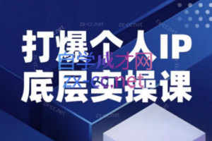 蟹老板·打爆个人IP底层实操课