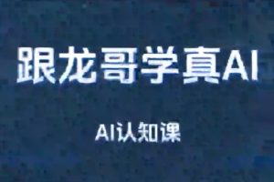 龙哥·AI大模型应用开发-模型训练-RAG-Agent-AI项目实战