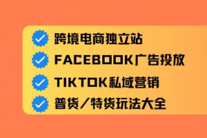 Aron老师·跨境电商独立站及全域流量营销