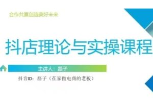 磊子·抖音小店运营课