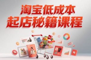 子枫老师·淘宝低成本起店系统课