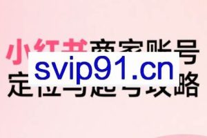 大晴老师·小红书电商全链路实战从定位到爆单（更新8月）