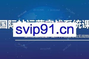 白老师·国际站运营实战系统（高质量询盘增长课）(部分更新)